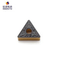 HADSTO CNC Two-color Coated Blade TNMG 160404/08/12-GT HS8125 OEM for Processing Steel Parts