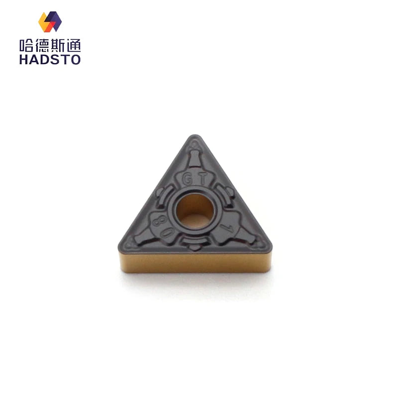 HADSTO CNC Two-color Coated Blade TNMG 160404/08/12-GT HS8125 OEM for Processing Steel Parts
