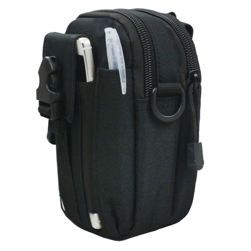 LUPU 900D Oxford Outdoor Tactical Waist Bag for Women OEM Anti-fading Zipper Closure