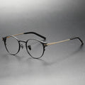 S-391T Eyeglasses New Frame Fashion Name Brand Spectacle Metal Titanium Custom Optical Glasses Frame for Men Office