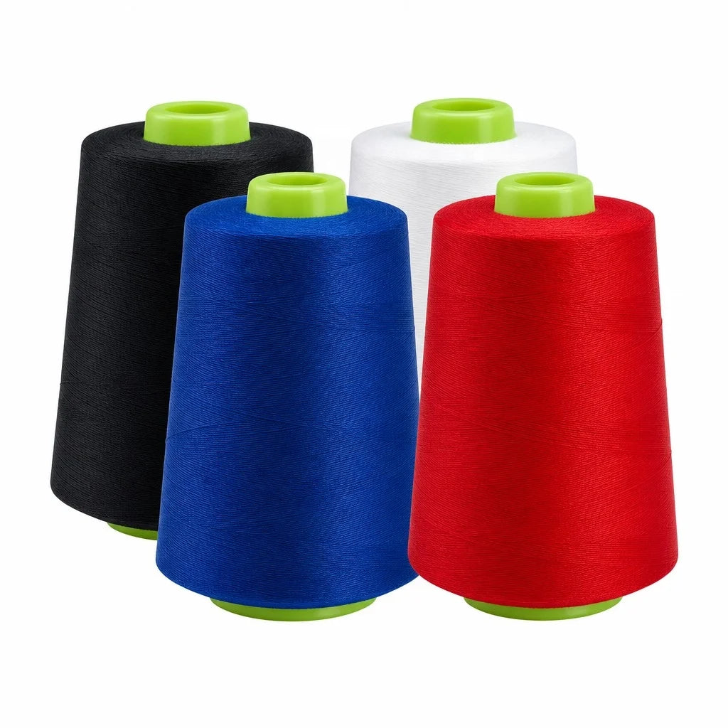 Wholesale Colorful 20/2 Sewing Thread Spun Polyester for Clothing