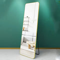 60*165cm Luxury Metal Framed Decorative Standing Floor Wall Mirror Full Body Large Dressing Full Length Mirror
