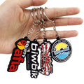 Wholesale Personalized Silicon Rubber Keychain Custom 2d3d Pvc Keychain Accessories