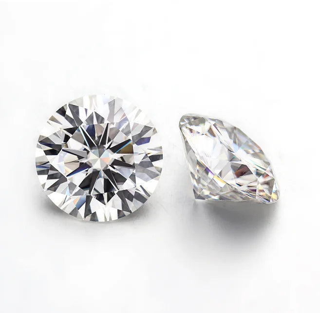 Ready to Ship GRA Certificate D Color Round Loose Moissanite Wholesale Moissanite Price 5 Carat