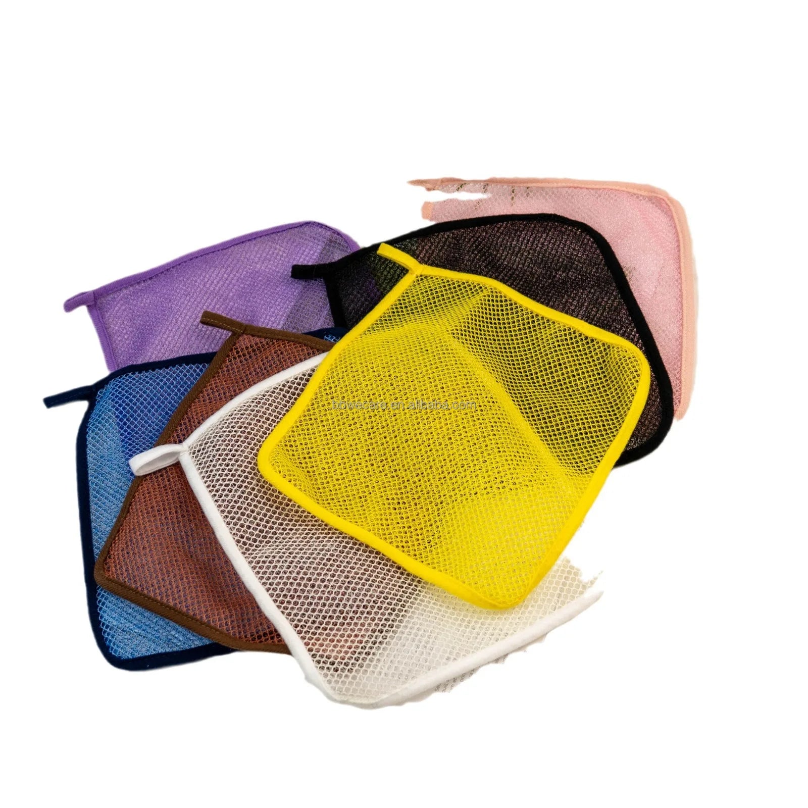 Exfoliating Shower African Washcloths Nylon Bath Towel Wash Cloth Korean Exfoliating Towel for Body Beauty