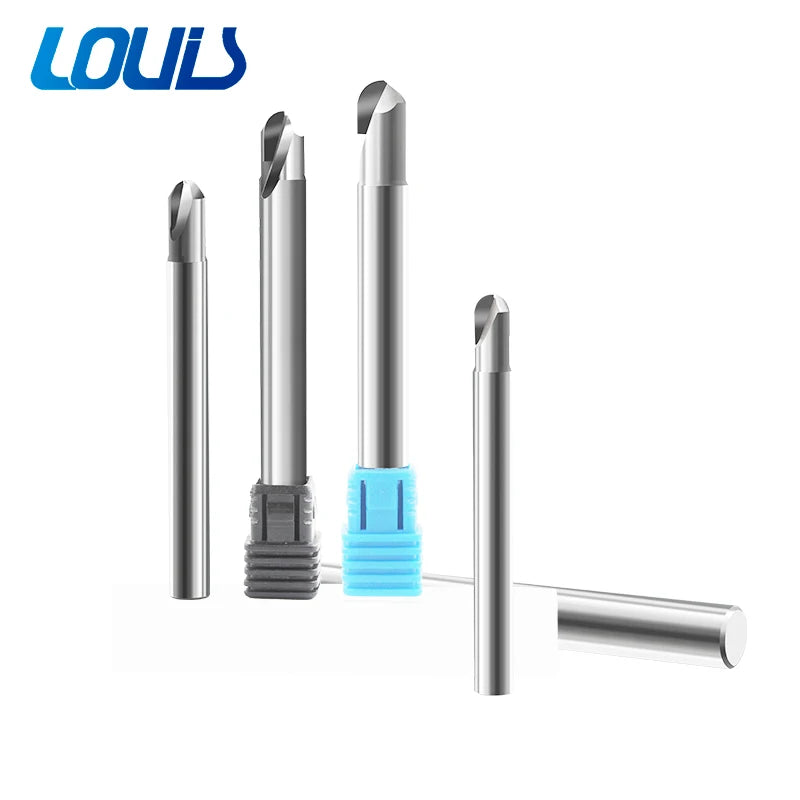 PCD Diamond Carbide Milling Cutter Ball Head End Mill OEM Cu-Al Graphite R0.5/1/1.5/2/3/4/5