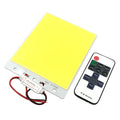 140x110mm LED Panel Light with Remote Control Dimmer 12v 50W Dimmable Led COB Chip Lamp Cold White Color for DIY Lighting