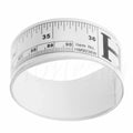 45/90cm White Self Adhesive Vinyl Measuring Sticky Measure Tape Ruler  for Sewing Machine Sticker