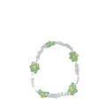 Colorful Crystal Beaded Bracelet Ins Handmade Student Flower Woven Small Flower Beaded Daisy Bracelet