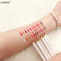Wholesale Professional White Vegan Lip Liner Creamy Pigmented Natural Makeup Pencil Waterproof Matte Brown LipLiner with Packing