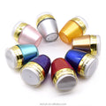 2022 New Product 30ml Airless Pump Jar Plastic Cosmetic Packaging Face Cream Jar with Rose Gold Lids
