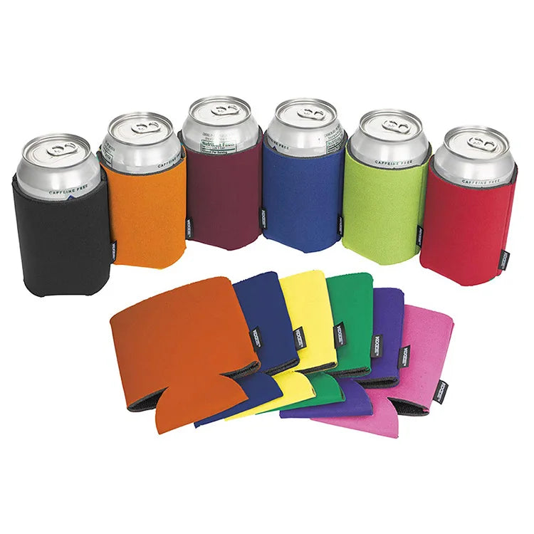 Wholesale Neoprene Slim Beer Can Cooler Collapsible Foldable Stubby Holder for Sports & Entertainment