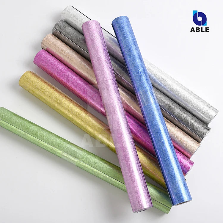 Wholesale Price  Film Stickers  Wall Decoration Paper  Silk Design Self-adhesive Film