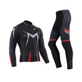 Wholesale Custom Mens Breathable Bicycle Tri Suit Personalized Printing Long Sleeve Wholesale Cycling Jersey Set for Men