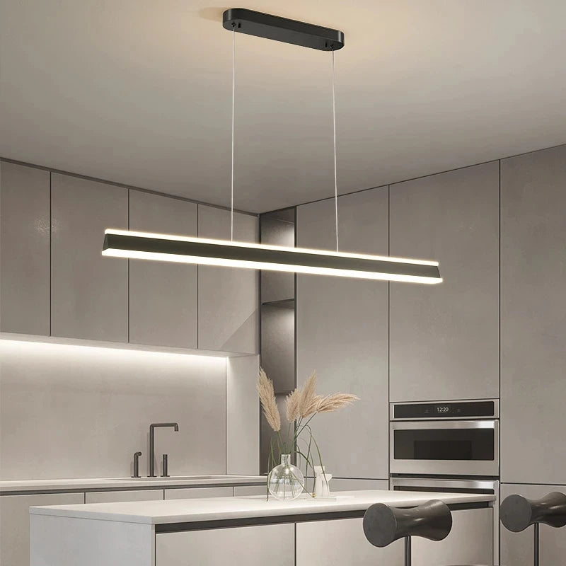 Modern Minimalist Dimmable for Living Room Bedroom Dining Table LED Chandelier Pendant Light