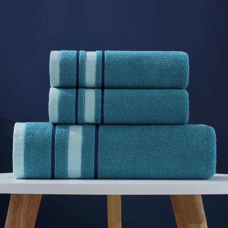 3 Pieces Per Set Terry Cotton Hand Towel Luxury 5 Stars Hotel Towel Set Custom Long Staple 100% Cotton Terry Bath Towel Set