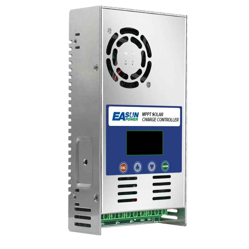 Easun Power Factory Direct Auto MPPT 60A Solar Charger Controller 12V-48V with Max PV Input 190V for Solar System