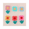 Cartoon Sunflower Embroidered Patches for Hats Bags Pets Jeans Shoes Clothing Hot Melt Adhesive Garment Decoration Floral Shape