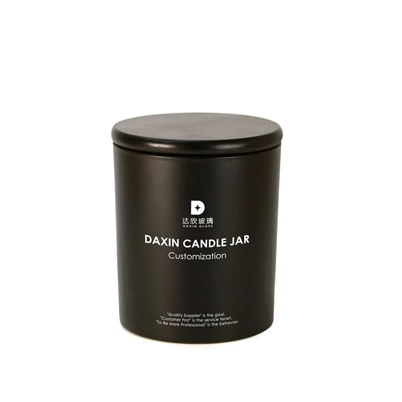 Wholesale Unique 200ml 300ml 450ml Glass Bottles for Scented Candles with Box Uniquely Designed Candle Containers