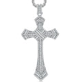 Huiyue European American Hip-hop Necklaces Gold Plated Brass Peace Pendant Jewelry Manufacturer Direct Moissanite Party