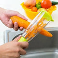 Kitchen Smart Heavy Duty Sturdy Mincer With Storage  Fruit Vegetable Peelers