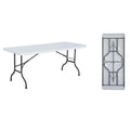 Hot Sale Outdoor Popular Convenient HDPE Plastic Foldable Hotel Dining Table