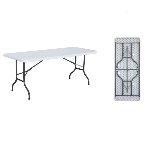 Hot Sale Outdoor Popular Convenient HDPE Plastic Foldable Hotel Dining Table