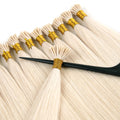 New Arrival Top Selling Wholesale Longest Hair Ratio Russian Cuticle Aligned Hair Double Drawn Twins I-tip Hair Extensions
