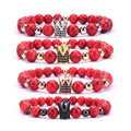 Turquoise Bracelet for Men Mens Jewelry tigers Eye lava Rock Stone Bracelet World lava Hot Selling Online Sale