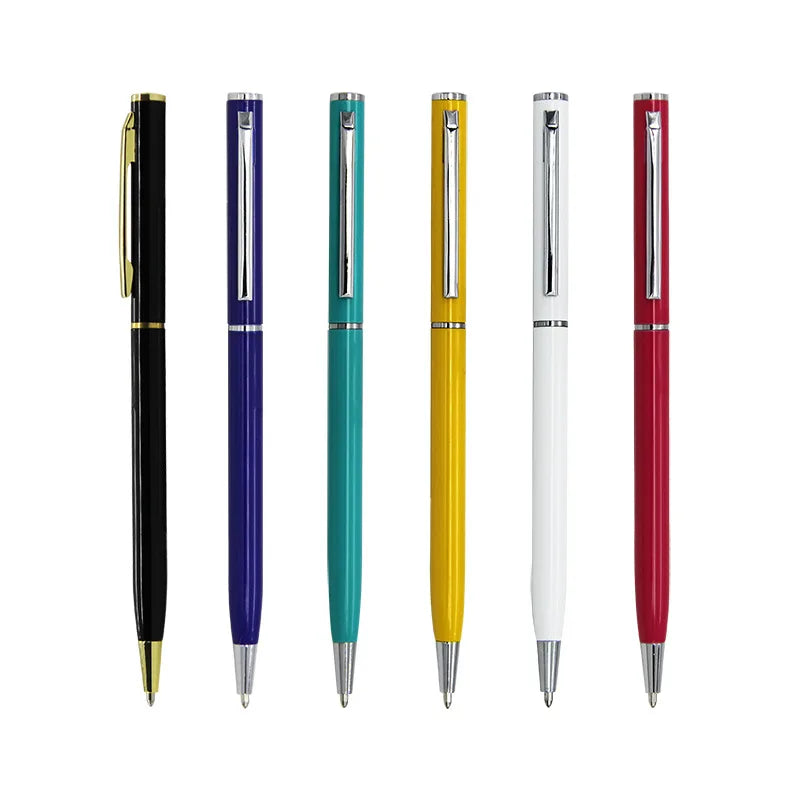 School Office Wholesales Gift Promotion Spin Metal Goat Pen
