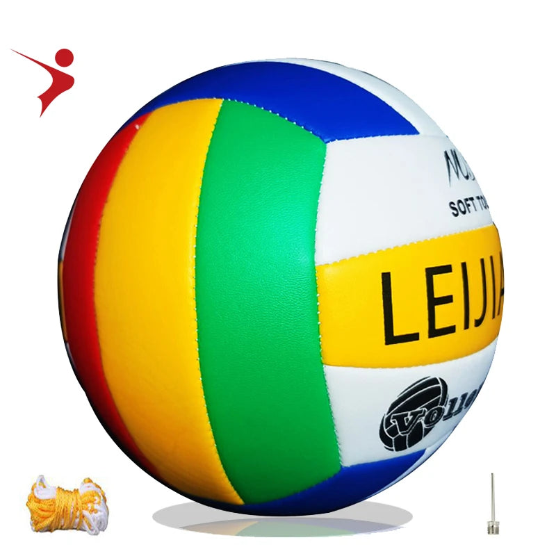 2022 Hot Sale  Good PVC Volleyball Soft Touch Leather  Custom Official Size 5 Customized Beach Volley Ball