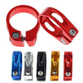 Aluminium Quick Release Mountain MTB BMX Road Bike Bicycle Seatpost Clamp 31.8 34.9mm Alloy Bike Seat Clamp