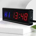 KYX Portable Small 1.5 Inch Gym Boxing Interval Countdown Clock Programmable LED Digital Garage Training Fitness Timer