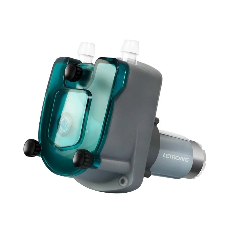 LEIRONG 8000ml/min  Juice Syrup Dispensing Pump Coffee Machine Beverage 12v Cooking Oil Propanol Peristaltic Pump