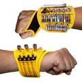 Magnetic Wristband with Strong Magnets Holds Nails Drill Bit for Magnetic Belt Screw Holder Tool Storage Wrist