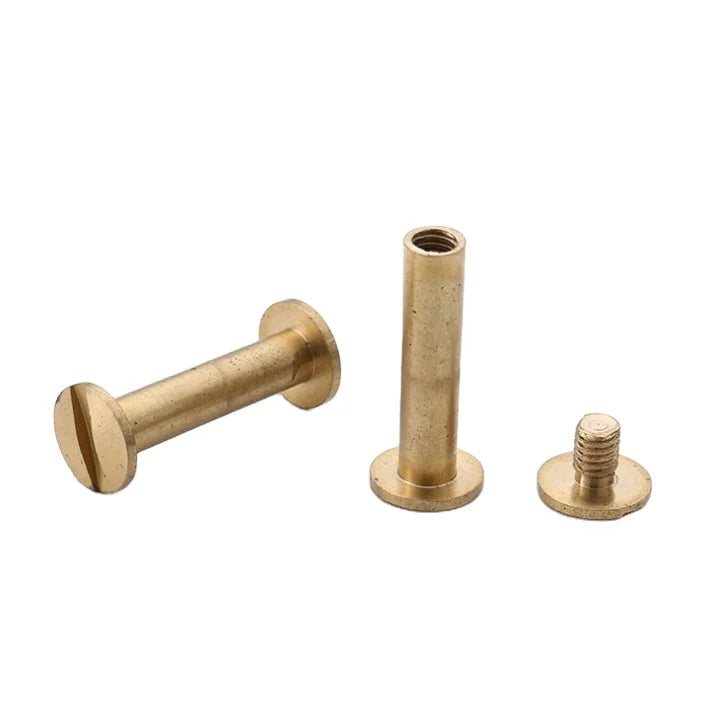 10*4*6mm Stainless Steel Brass Garment Accessories Belt Rivet Studs for Leather