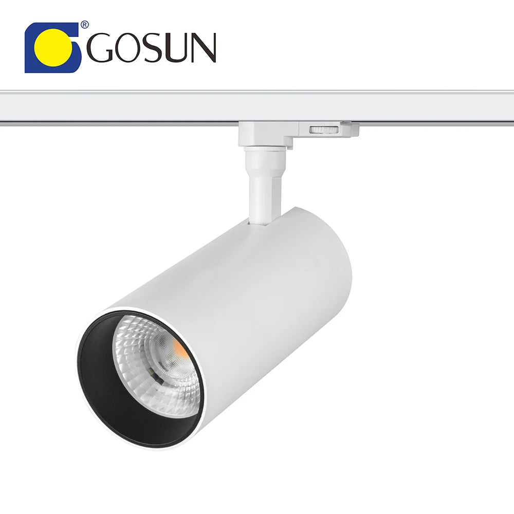 Hot Sales Anti-glare 36w with 5 Years Warranty Led Indoor Track Light 3 Phase Adjustable Aluminum Led Indoor Track Lighting