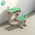 2026 New Trending Wholesale School Education Furniture School Furniture Student Table Reading Table and Chair
