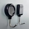2 PCS Super Magnetic Hooks Stick Hook Kitchen Refrigerator Powerful Magnet Microwave Refrigerator Hanging Hooks