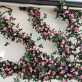 N474 MSH Top Seller Wedding Supplies Leaf Plants Vine Hanging Garland Foliage Flowers Artificial Flowers Vine Flower Vine
