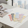 Cartoon Flower PVC Strong Adhesive Waterproof Laser Printed Kawaii Customizable Gift & Craft Stickers