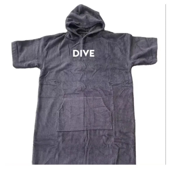 Surf Poncho Beach Towel Hooded Surfers Towel in 100% Terry Cotton Hooded Summer Beach Ponchos