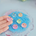Crown Frog Resin Miniature Jewelry Craft Charms for DIY Home Decor Garden Outdoor Festive Party Favors