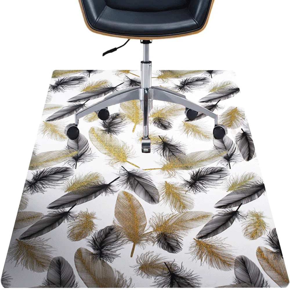 Office Desk Chair Mat  PVC Chair Mat for Hard Floors Heavy Duty Hard Chair Mat