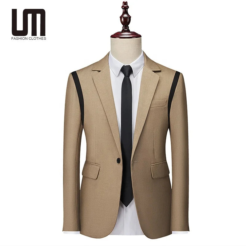Liu Ming Custom Wholesale 2024 New Products Men s Formal Office Business Suit Wedding Suits Jacket Blazer