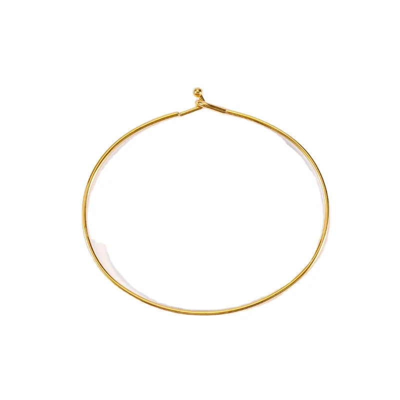 Wholesale Simple Single Button Stainless Steel Thin Cuff Bracelet Engravable Logo Blank Bracelet