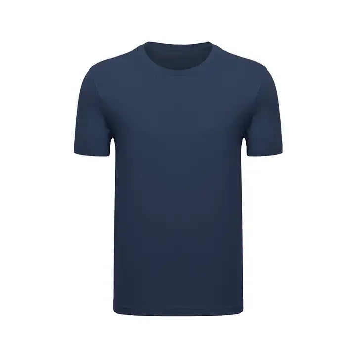Personalized Summer T-Shirt Pure Cotton Formal Style Woven Fabric Customizable Logo Print