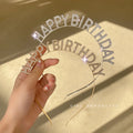 Rhinestone Glitter Casual 16cm Party Decorations Anniversary Headband Set for Women