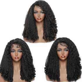 X-TRESS Factory Price Synthetic Hair Wig for Black Women Heat Resistant Synthetic Hair Synthetic Wig With Lace Front