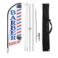 Promotional Cheap Sublimation Digital Printed Polyester Smoke Shop Campaign Advertising Custom Logo Beach Barbershop Flag Banner